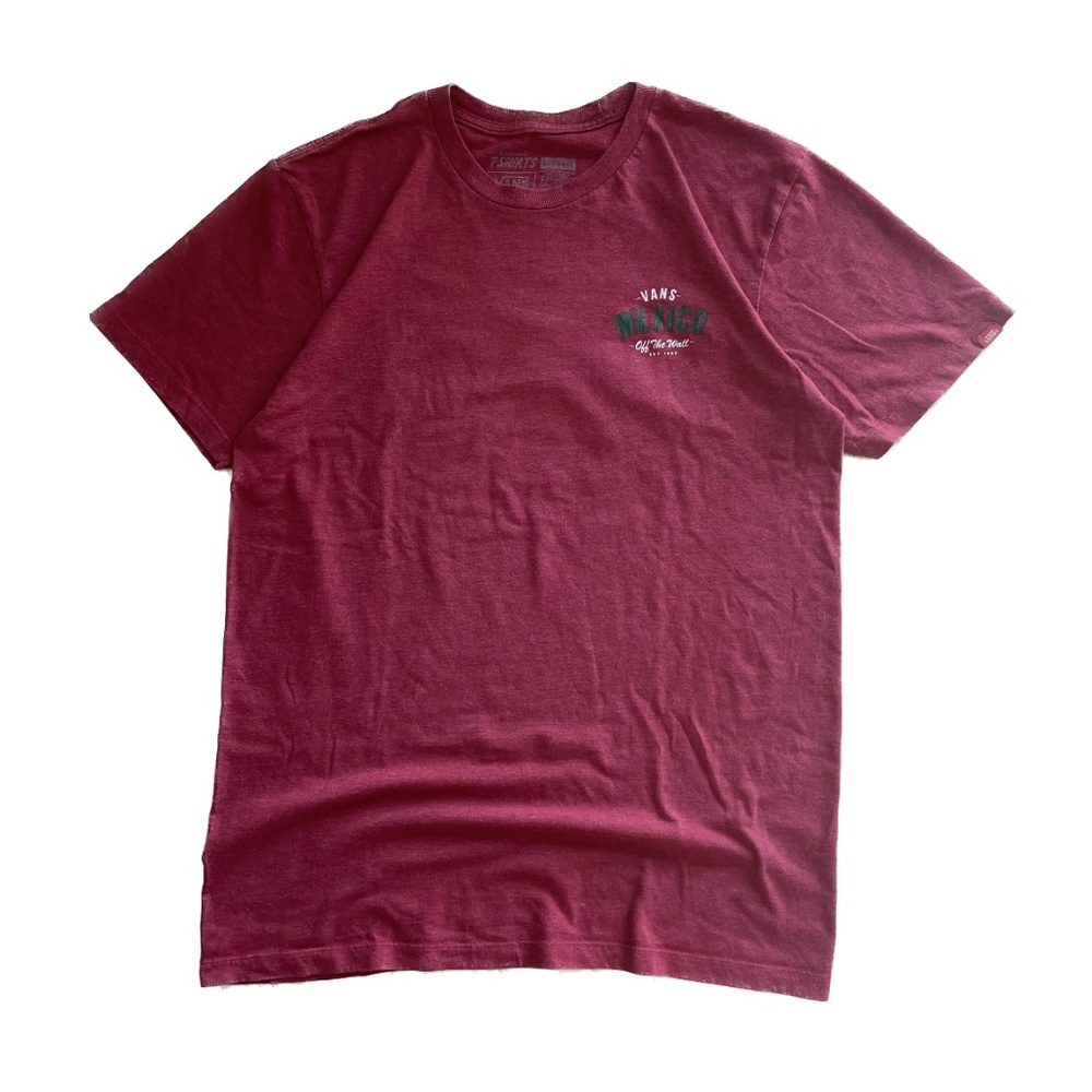 Vans Off The Wall Mexico Edition Red Tee